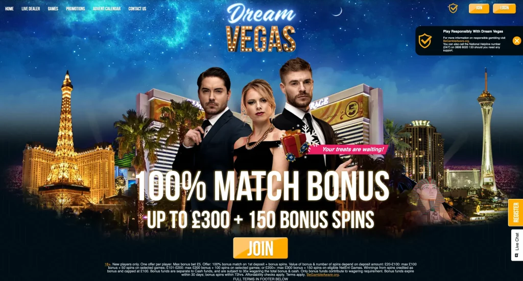 DreamVegas-Match-Bonus