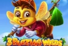3 buzzing wilds megaways slot by pragmatic play logo