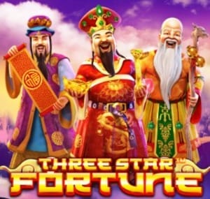 Three Star Fortune Slot By Pragmatic Play Logo
