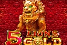 5 lions gold slot by pragmatic play logo