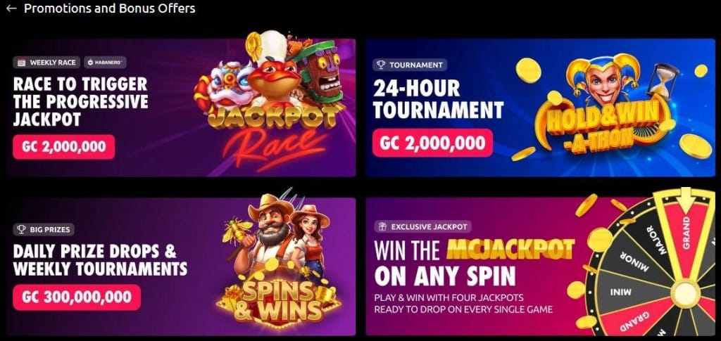 Mcluck Casino Promotions Image