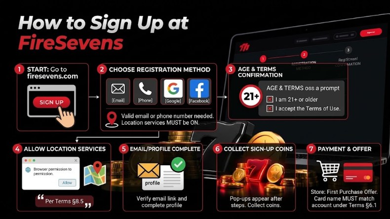 Firesevens Sign Up