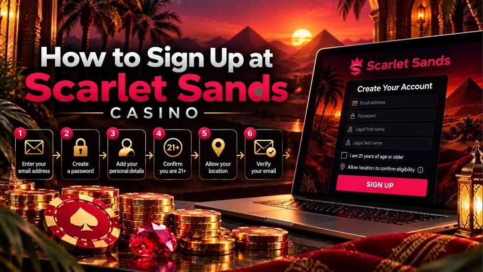 How To Sign Up At Scarlet Sands Cr