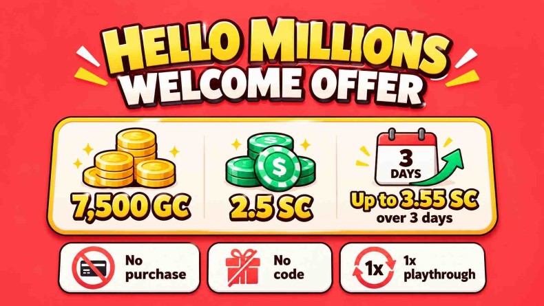 Hello Millions Welcome Offer