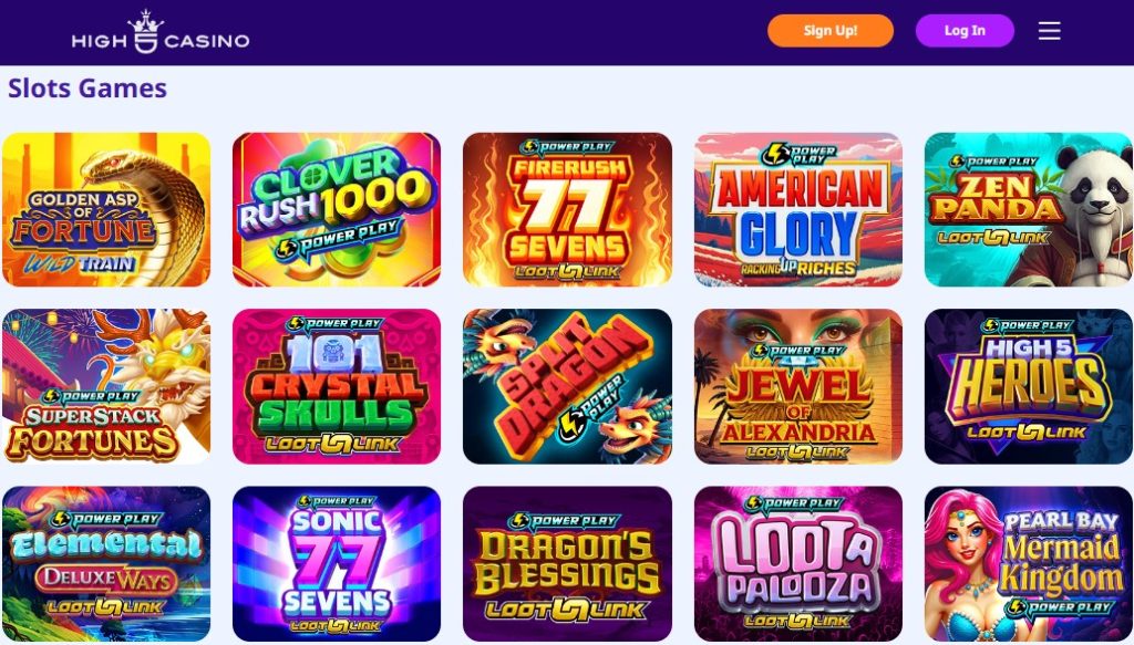 High5 Casino Games Cr