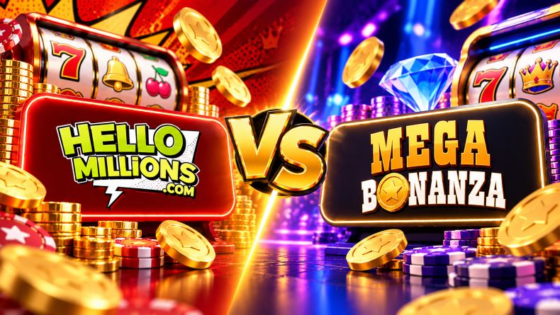 Hello Millions Vs Mega Bonanza