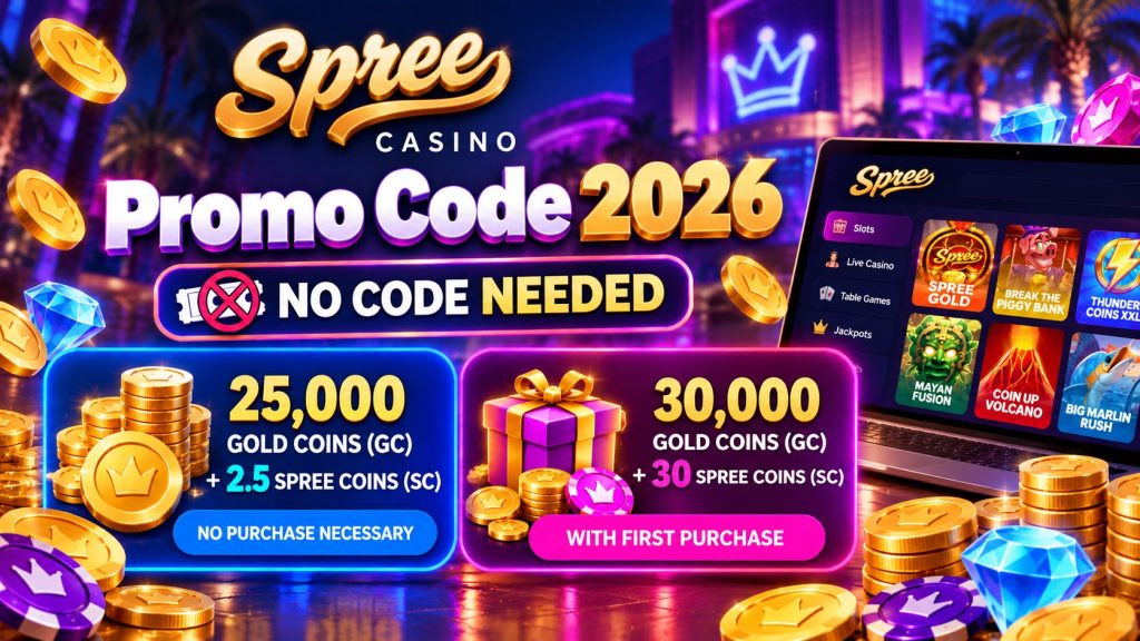 Spree Casino Promo Code Cr