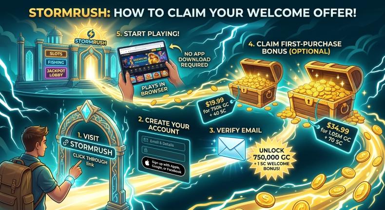 Stormrush Claim Welcome Offer